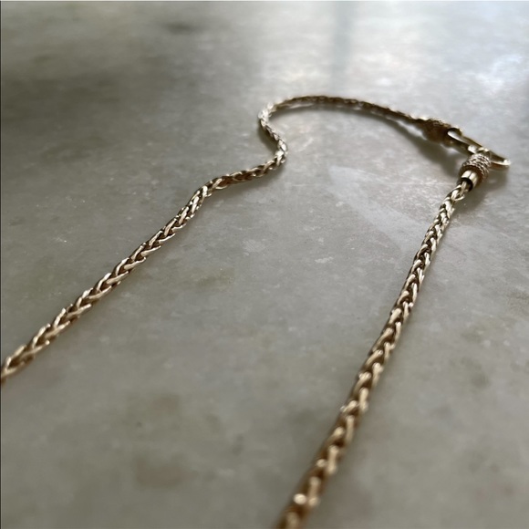 Judith Ripka Limone/Citrine 925 Sterling Silver + Gold Overlay Pendant Necklace - Picture 3 of 13